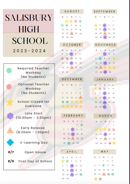 SHS Calendar